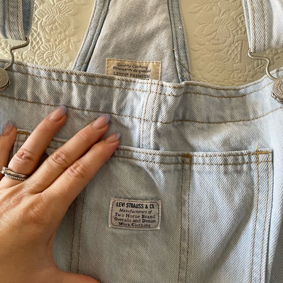 Levi’s Vintage denim shortalls - overall shorts - Picture 4 of 7